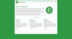 Desktop Screenshot of devcoin.org